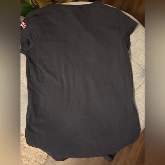 Oxford Black Short Sleeve Tee - Picture 3 of 5